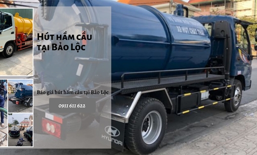 Hút hầm cầu tại Phường Lộc Thanh, Bảo Lộc khi hệ thống thoát nước có mùi