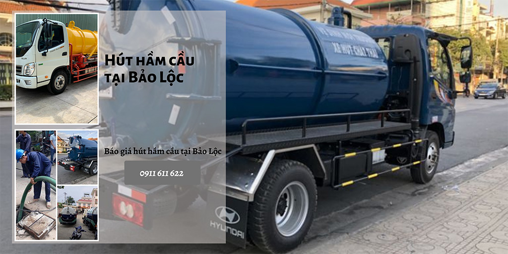 hút hầm cầu tại Bảo Lộc